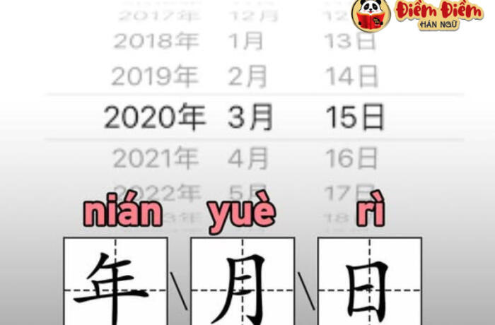 Cách viết ngày tháng năm trong tiếng Trung: Hướng dẫn A-Z