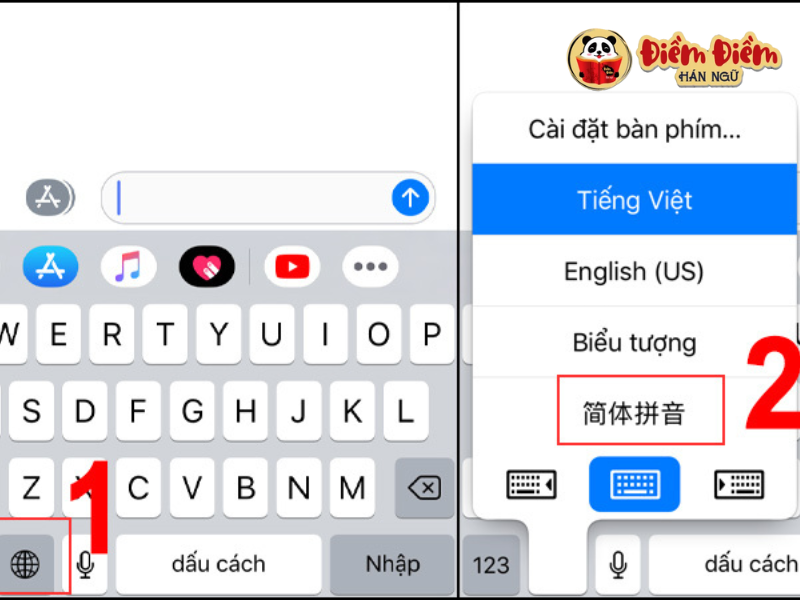 Cách cài đặt và sử dụng bảng chữ cái Trung Quốc trên