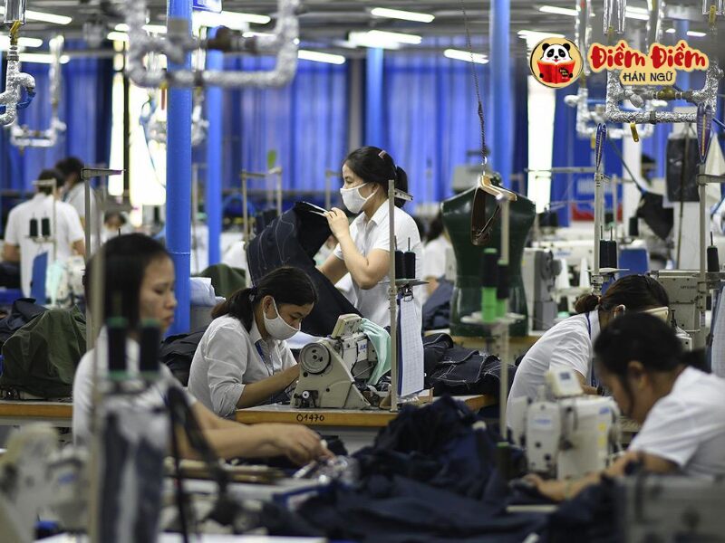 Các từ vựng tiếng Trung liên quan đến công xưởng